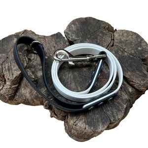 3.5' USA Made Biothane Deluxe Dog Leash - 5/8" width - waterproof, stink proof
